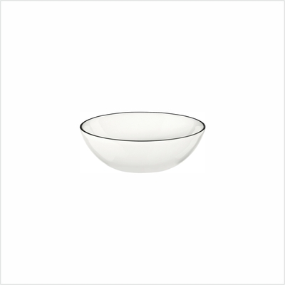 a table ligne noire - Schale - 15cm - schräg